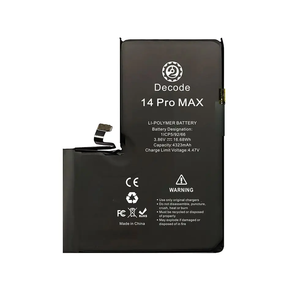 Batterie iPhone 14 Pro Max Ti-Origine Decode sans message