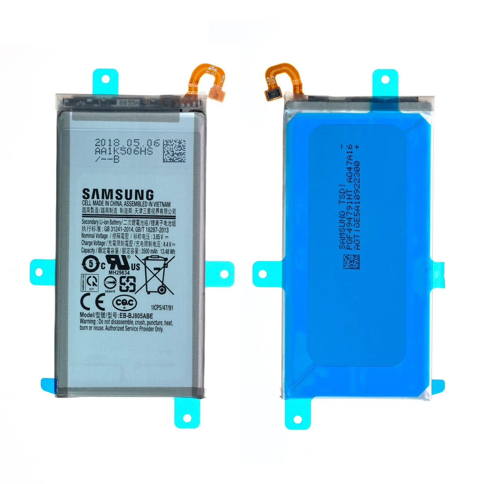 Batterie Samsung Galaxy A6+ 2018 (A605F) Origine EB-BJ805ABE