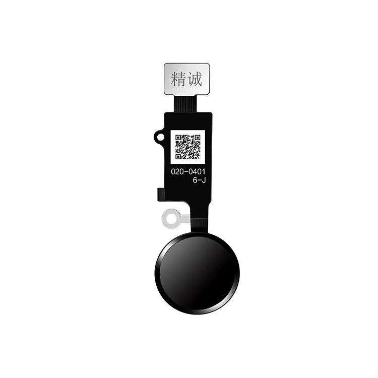 Bouton HOME 3D iPhone 7 / 7 Plus / 8 / 8 Plus / SE 2020 JCID Noir