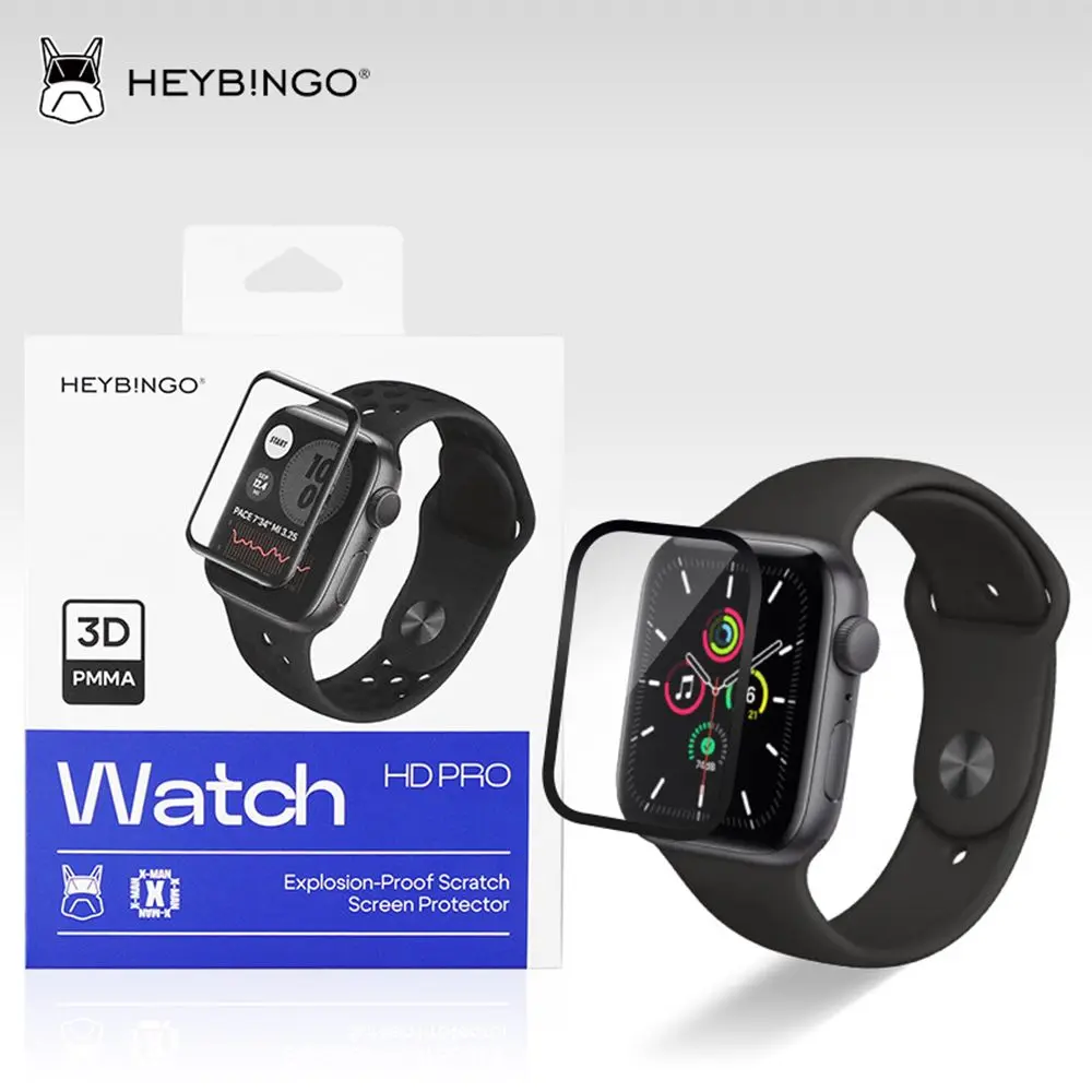 Film de protection souple PMMA Heybingo pour Apple Watch Ultra 2 49 MM