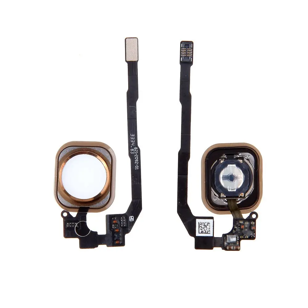Nappe / Bouton HOME (membrane) iPhone 5S / SE Or
