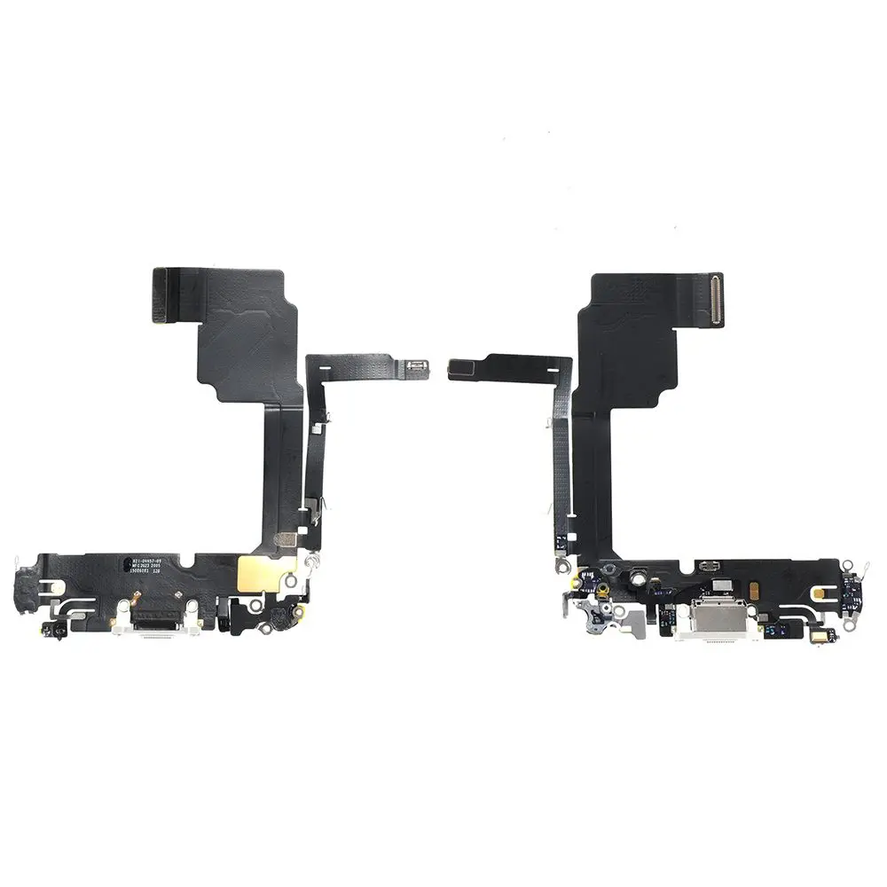 Nappe / Connecteur de Charge pour iPhone 15 Pro Blanc Reconditionné (PIEC)
