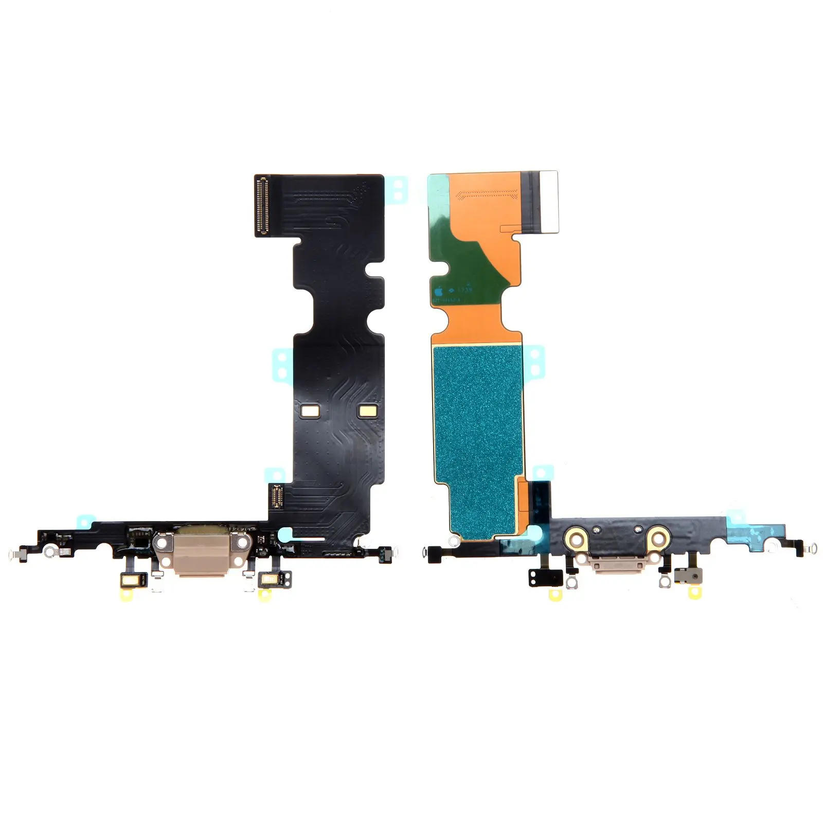 Nappe / Connecteur de Charge pour iPhone 8 Plus Or Reconditionné (PIEC)