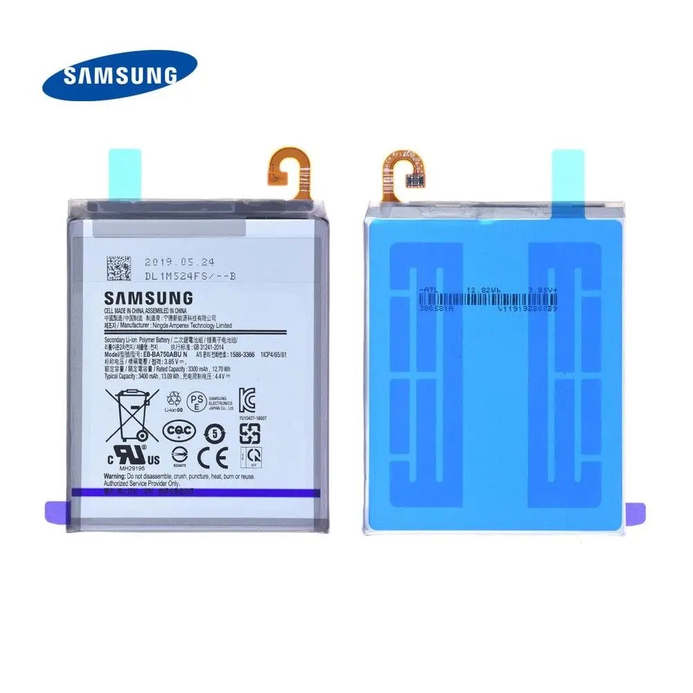 Batterie Samsung Galaxy A7 2018 (A750F) / A10 (A105F) / M10 (M105F) EB-BA750ABU Origine