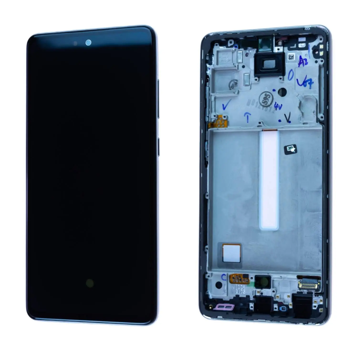 Écran Samsung Galaxy A52 4G (A525F) / A52 5G (A526B) Blanc + Châssis Origine