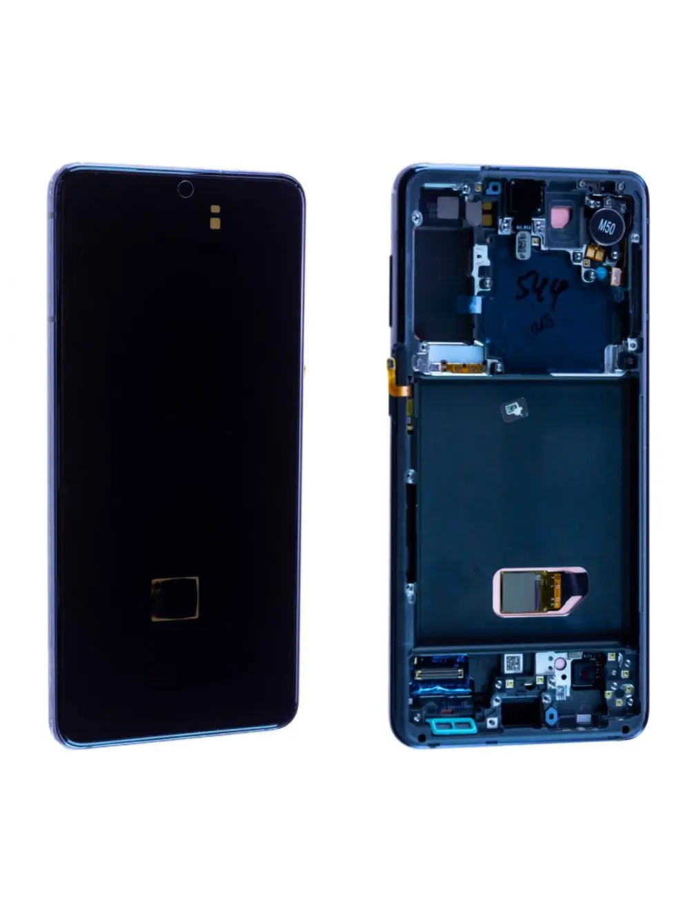 Écran Samsung Galaxy S21 5G (G991B) Gris + Châssis Origine
