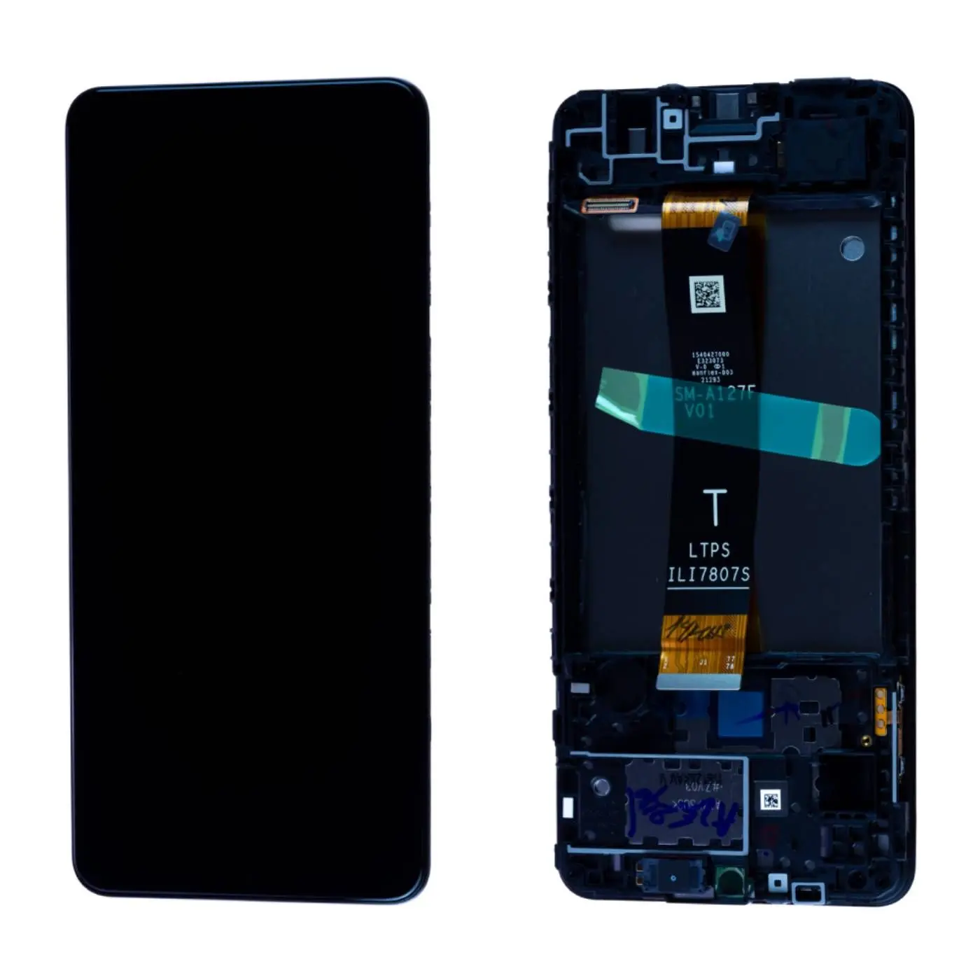 Écran Samsung Galaxy A12 (A127F) Noir + Châssis Origine