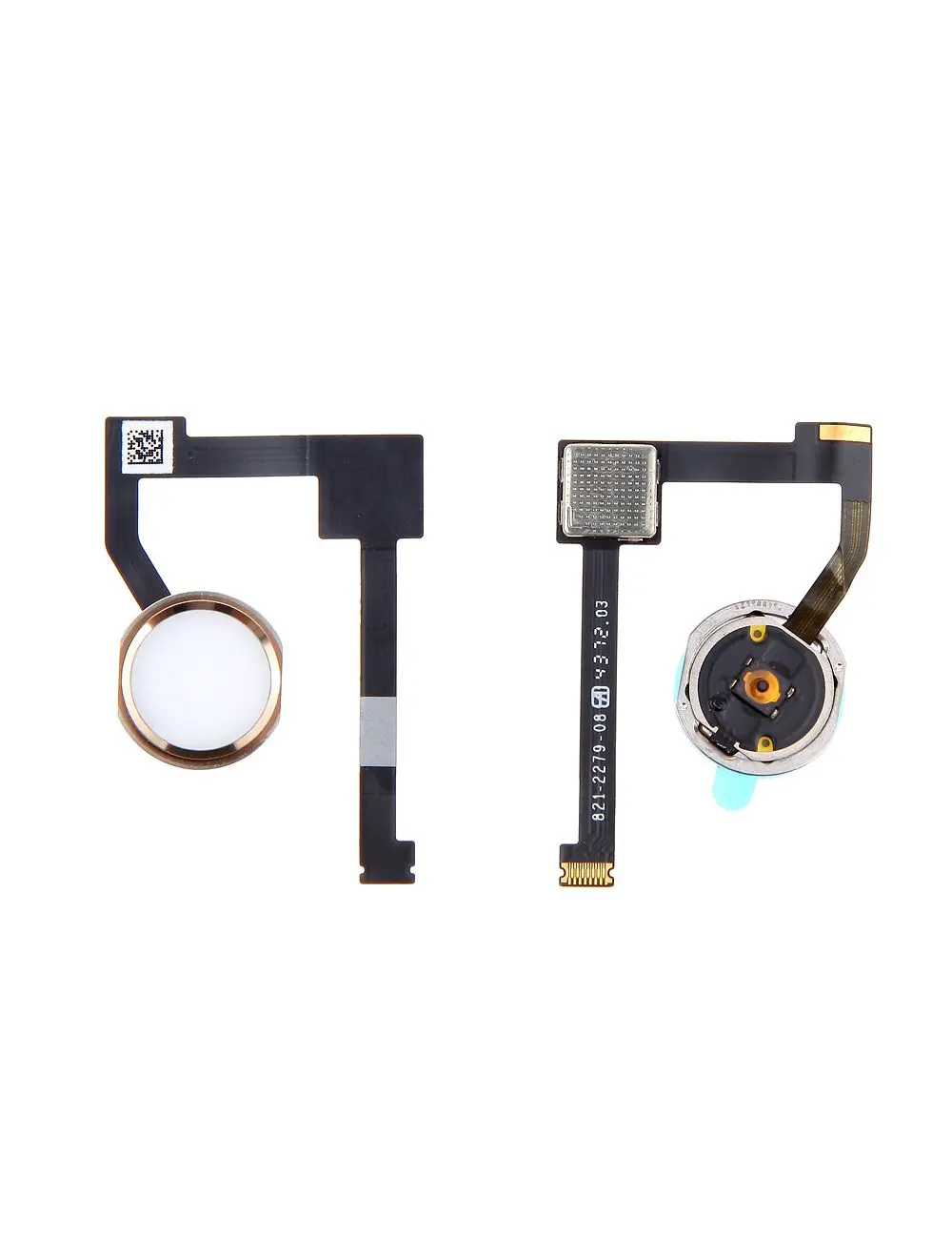 Nappe / Bouton HOME iPad Air 2 / Mini 4 Or