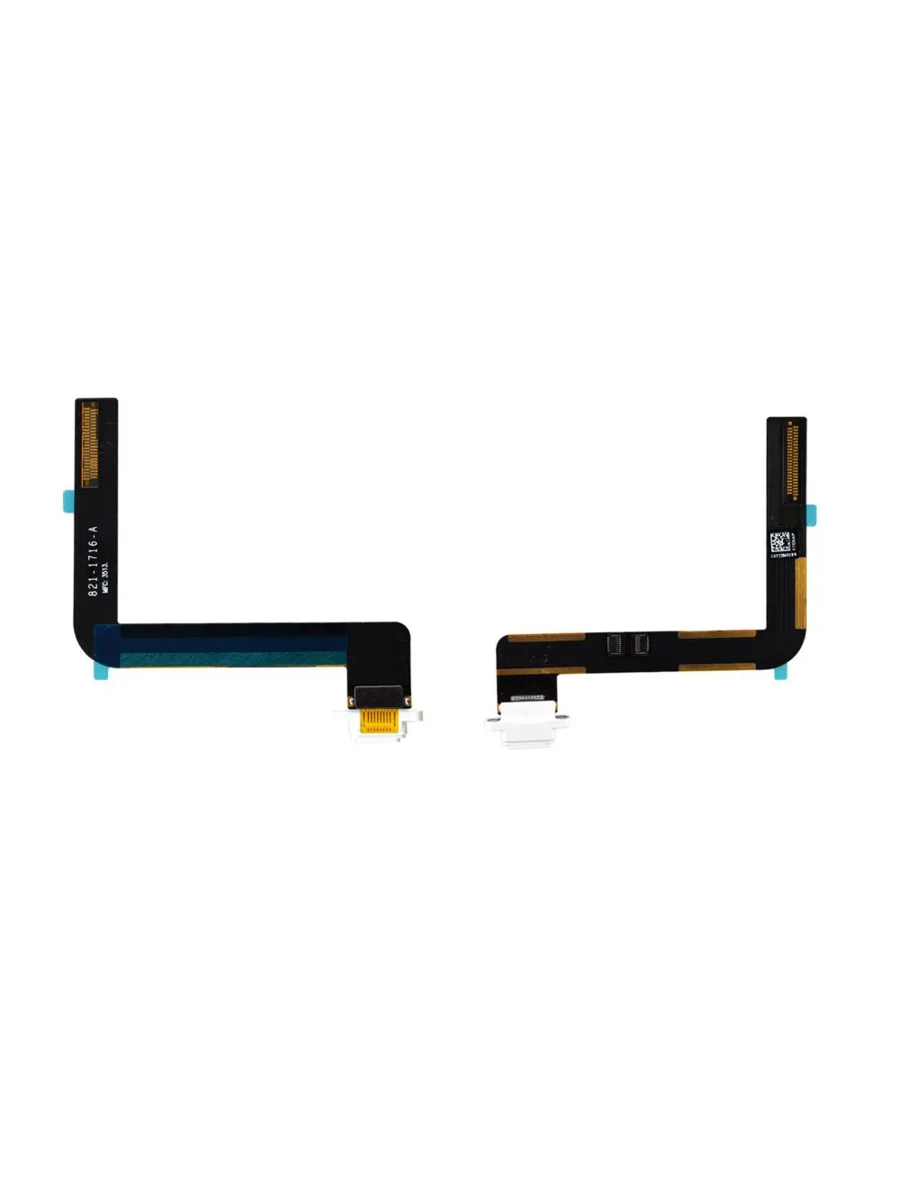 iPad Air nappe connecteur de charge blanc