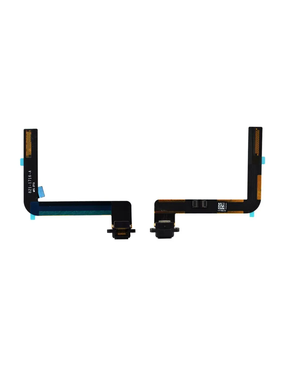 iPad Air nappe connecteur de charge noir