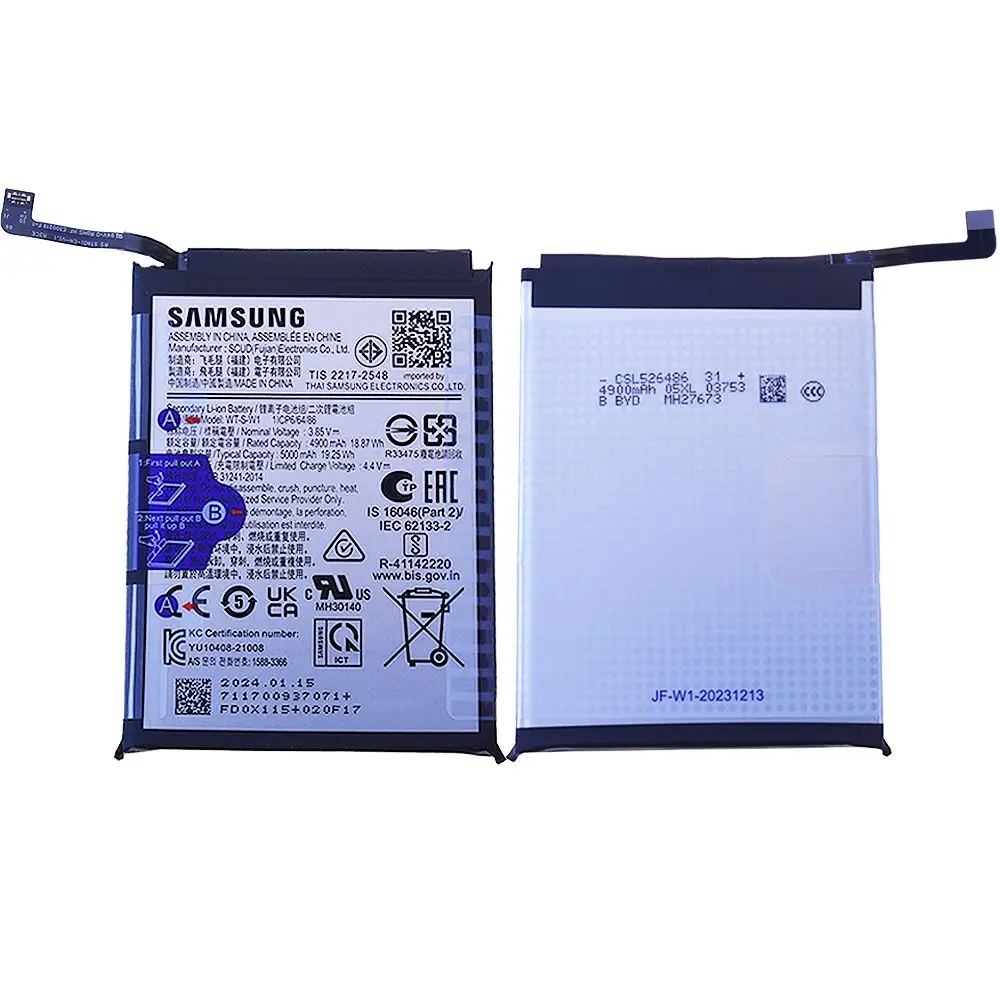 Batterie Samsung Galaxy A14 5G (A146B) / A04 2022 (A045F) / A04E (A042F) Origine WT-S-W1