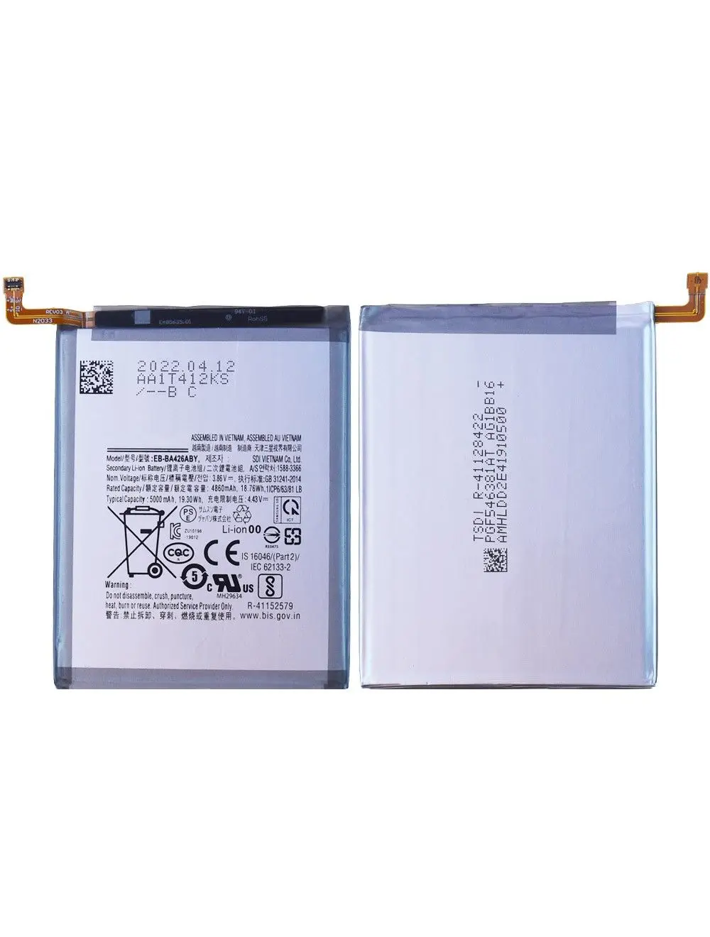 Batterie Samsung Galaxy A72 / A42 / A32 5G EB-BA426ABY