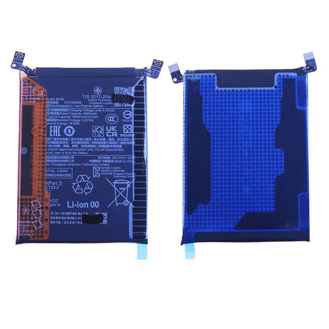 Batterie Xiaomi Redmi Note 12 Pro 5G / Poco F5 / Poco 5 Pro 5G Origine BP4K
