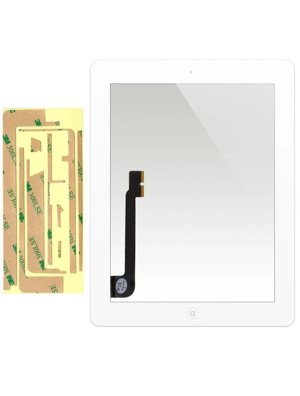 Vitre tactile iPad 3 / iPad 4 Blanc