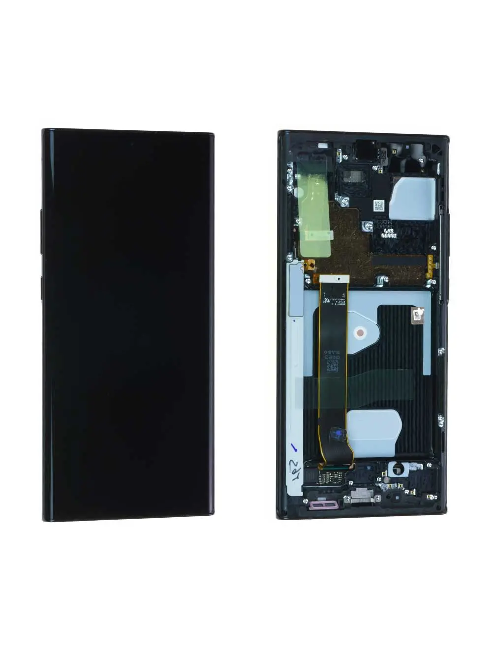 Écran Samsung Galaxy Note 20 Ultra 4G (N985F) / 5G (N986B) Noir + Châssis origine