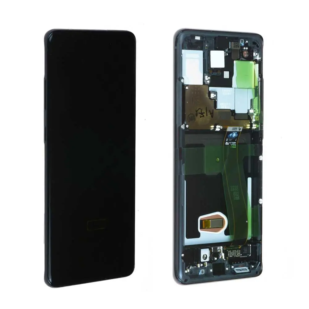 Écran Samsung Galaxy S20 Ultra 4G (G988F) / S20 Ultra 5G (G988B) Noir + Châssis Origine
