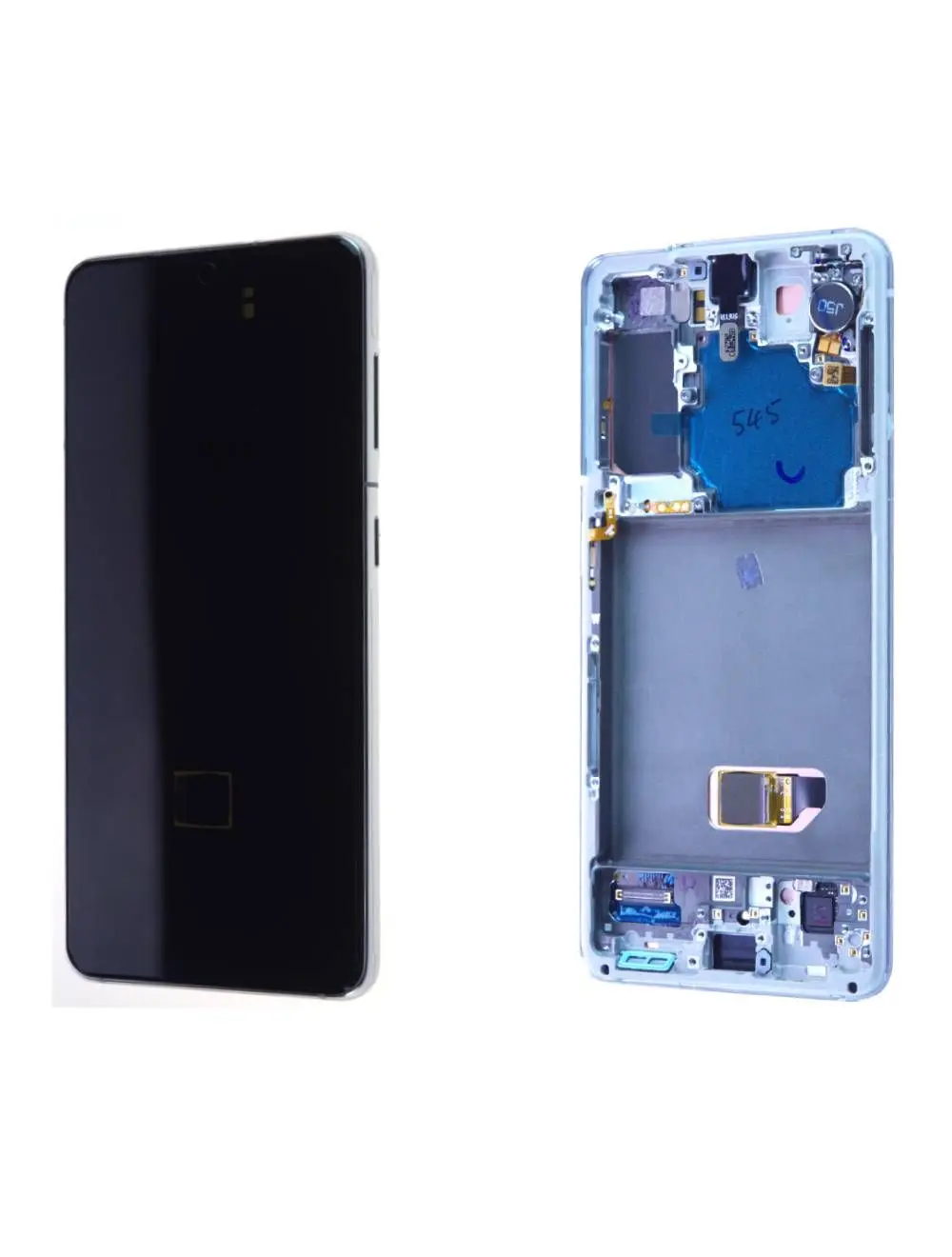 Écran Samsung Galaxy S21 5G (G991B) Blanc + Châssis Origine