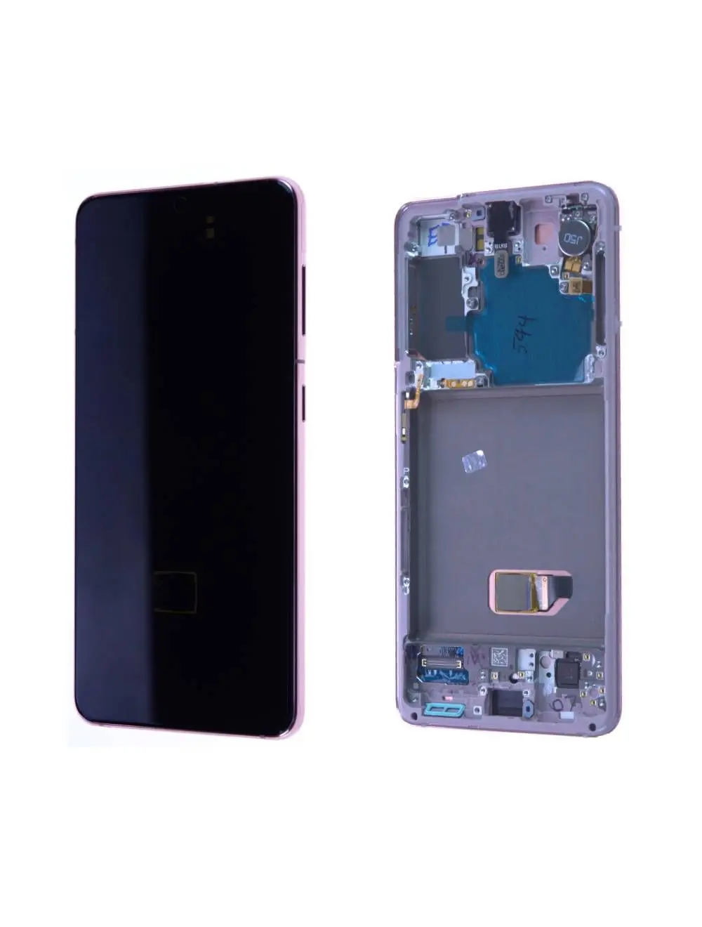 Écran Samsung Galaxy S21 5G (G991B) Rose + Châssis Origine