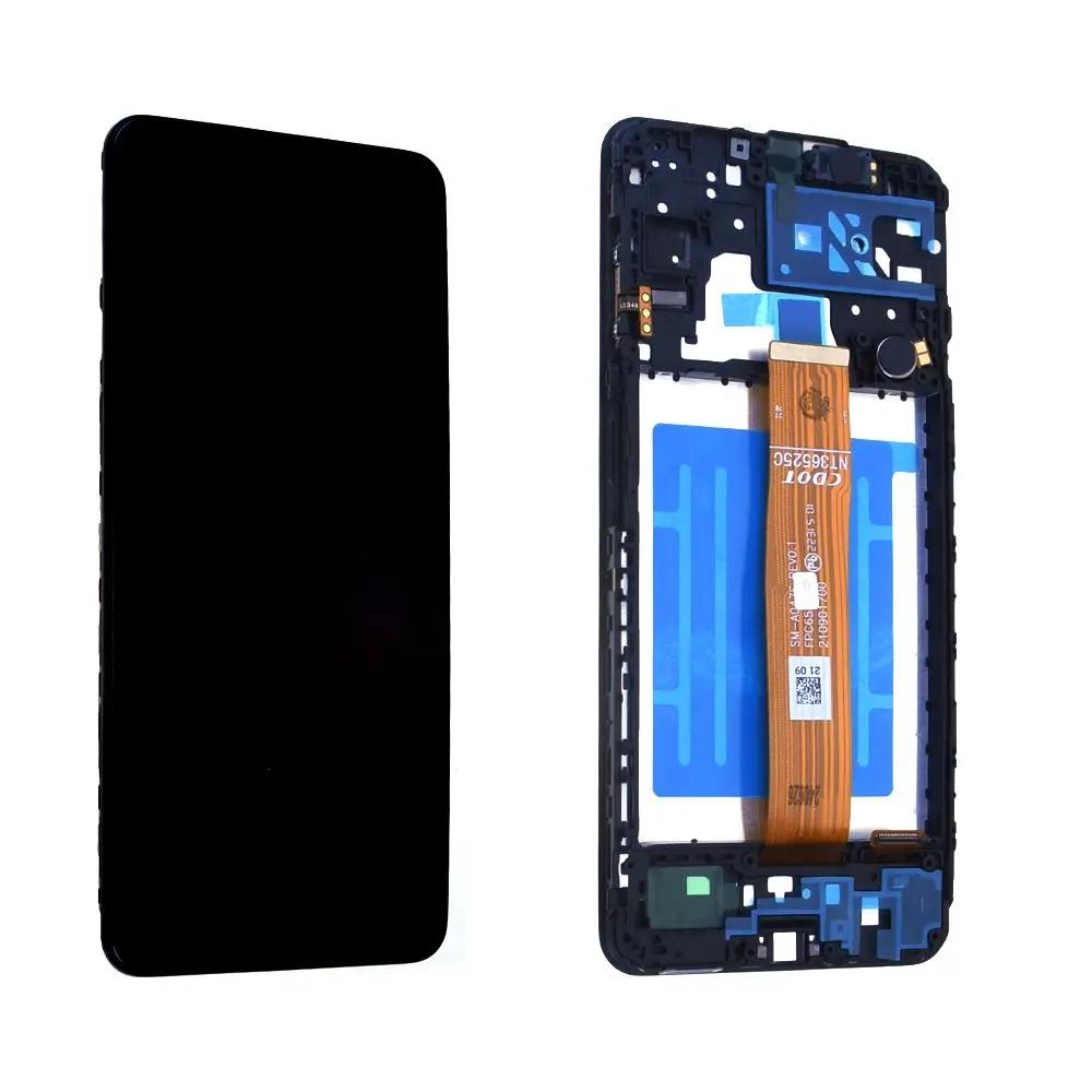 Écran Samsung Galaxy A04s (A047F) Noir + Châssis Reconditionné (PIEC)