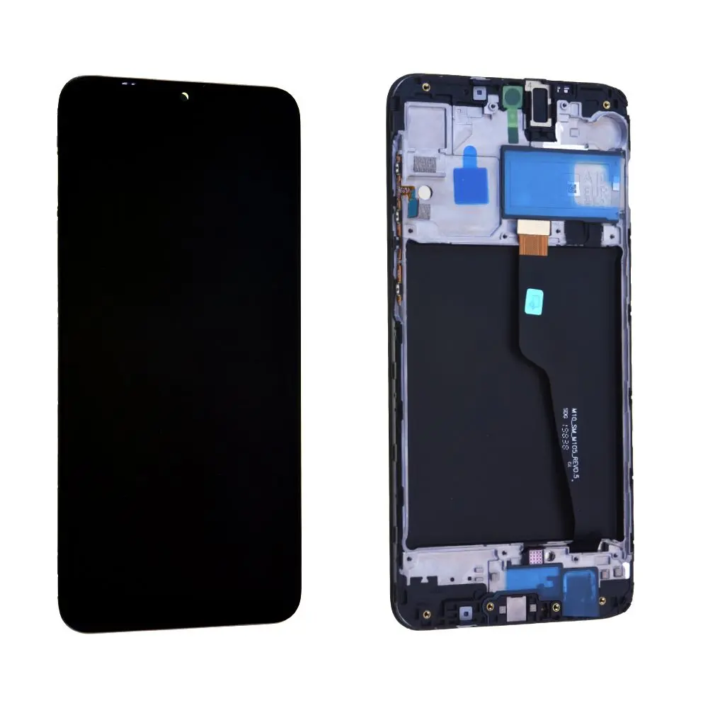 Écran Samsung Galaxy A10 (A105FN) Noir + Châssis Reconditionné (PIEC)