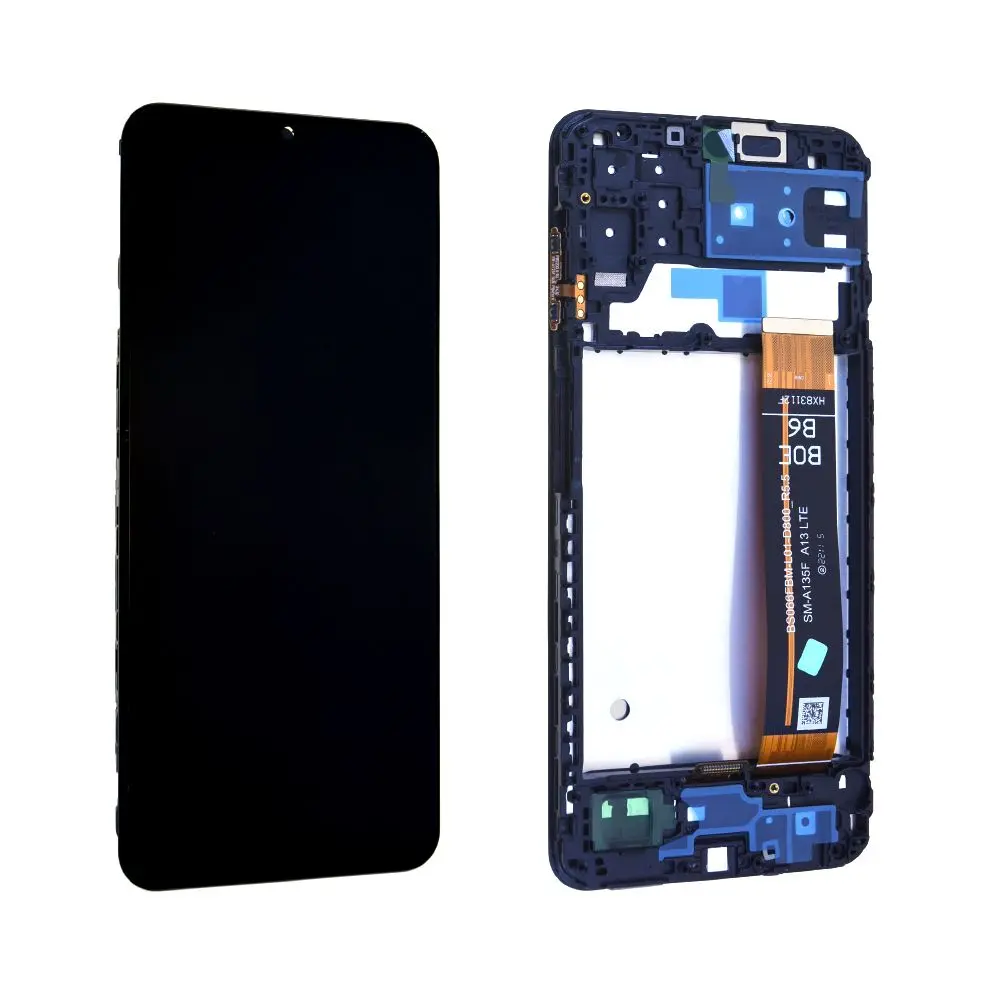 Écran Samsung Galaxy A13 / A13S (A137F) Noir + Châssis Reconditionné (PIEC)