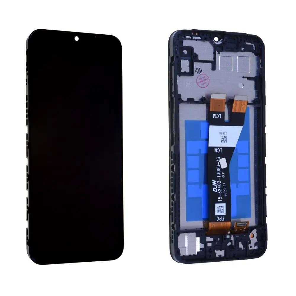 Écran Samsung Galaxy A14 5G 2023 (A146P) Noir + Châssis Reconditionné (PIEC)