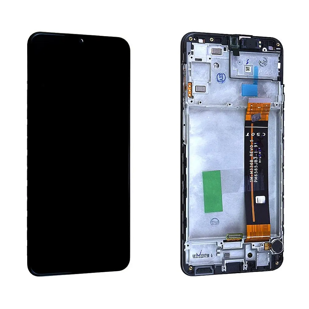 Écran Samsung Galaxy A23 4G (A235F) Noir + Châssis Origine