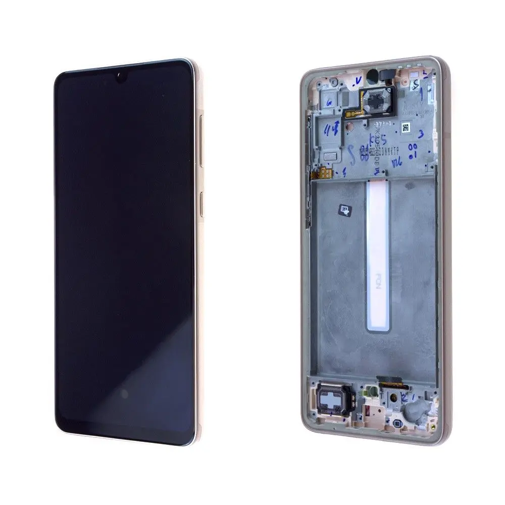 Écran Samsung Galaxy A33 5G (A336B) Pêche + Châssis Origine