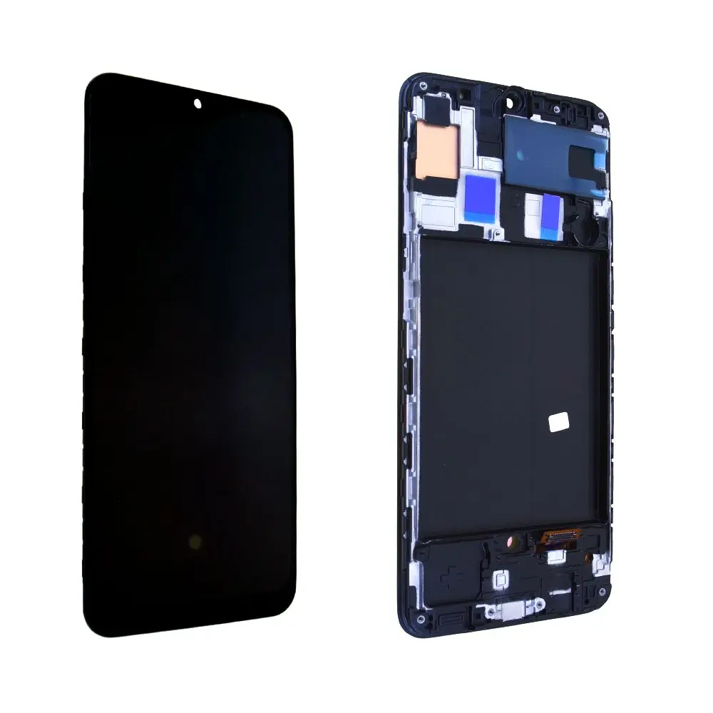Écran Samsung Galaxy A50 (A505F) Noir + Châssis Reconditionné (PIEC)