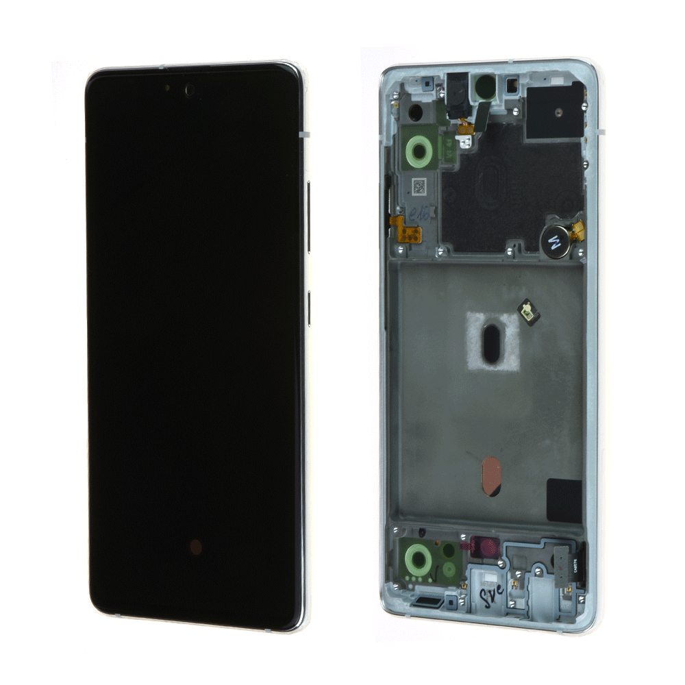 Écran Samsung Galaxy A51 5G (A516B) Blanc + Châssis Origine