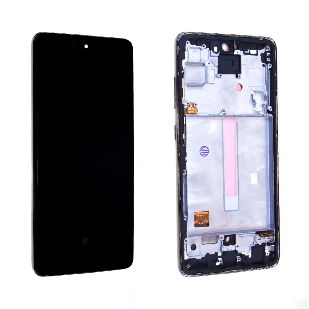 Écran Samsung Galaxy A52 4G (A525F) / 5G (A526B) Noir + Châssis Optimum