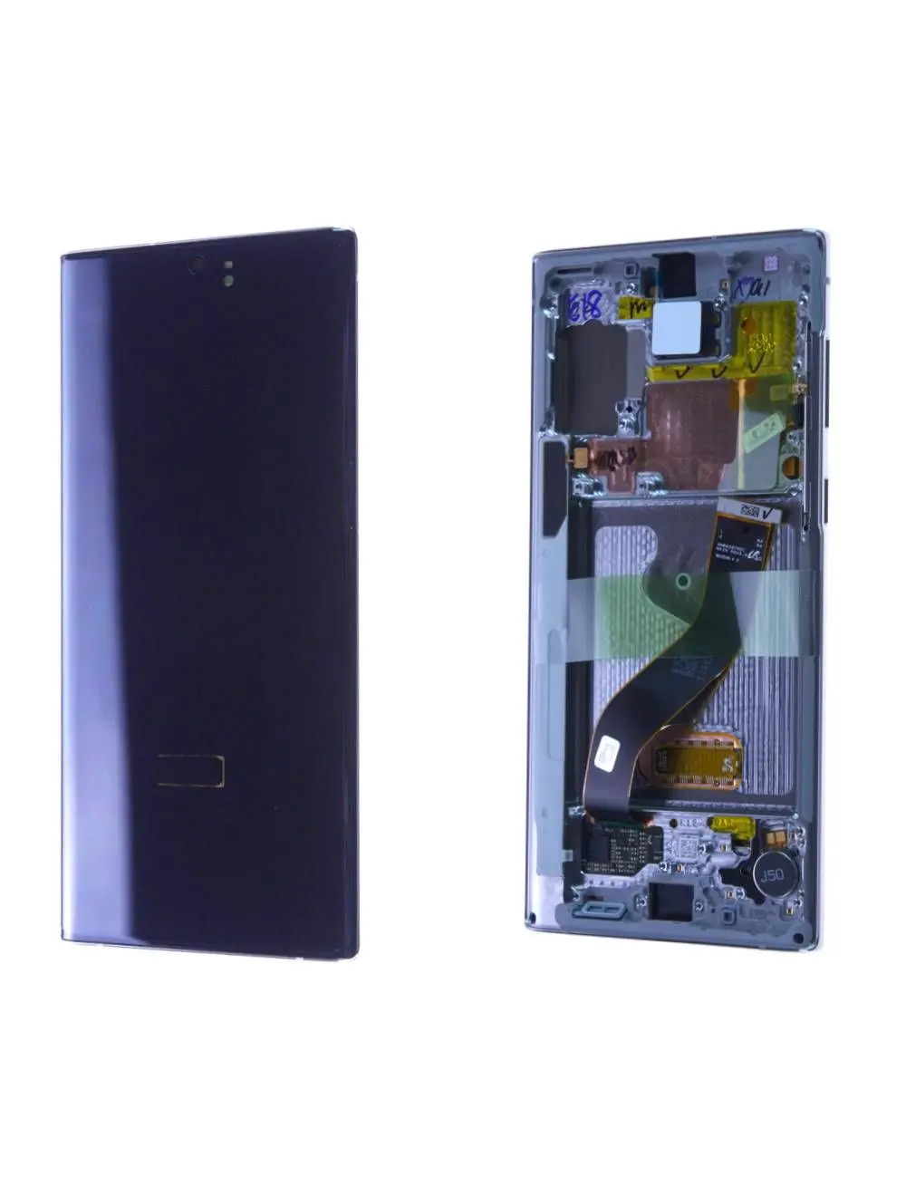 Écran Samsung Galaxy Note 10 (N970F) Blanc + Châssis Origine
