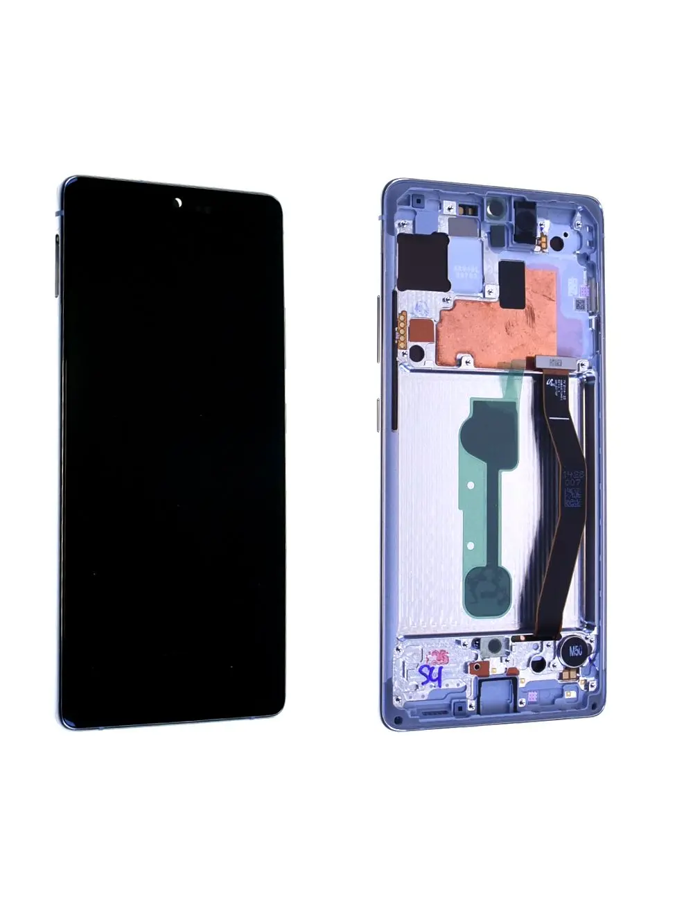 Écran Samsung Galaxy S10 Lite (G770F) Blanc + Châssis Origine