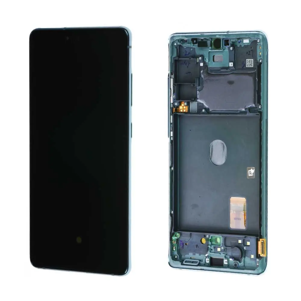 Écran Samsung Galaxy S20 FE 5G (G781B) Vert + Châssis Origine