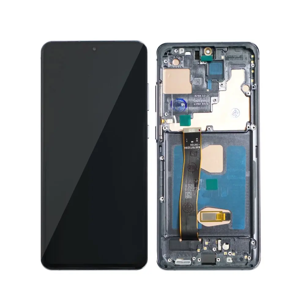 Écran Samsung Galaxy S20 Ultra 5G (G988B) (Soft OLED) Optimum Noir + Châssis
