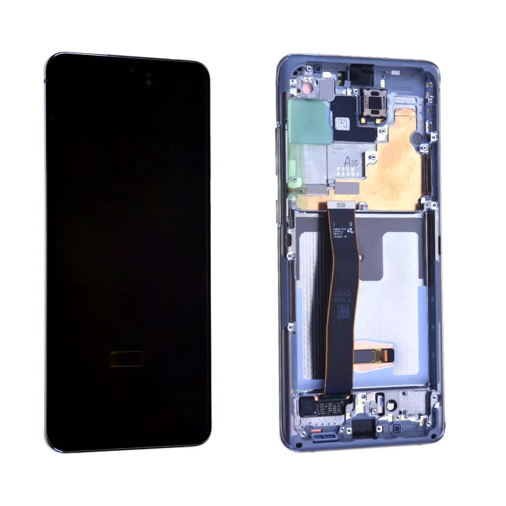 Écran Samsung Galaxy S20 Ultra 4G (G988F) / 5G (G988B) Blanc + Châssis Origine