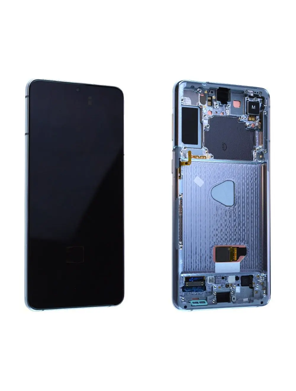 Écran Samsung Galaxy S21+ 5G (G996B) Argent + Châssis Origine