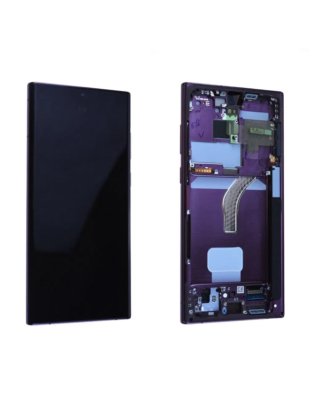 Écran Samsung Galaxy S22 Ultra (S908B) Bordeaux + Châssis Origine