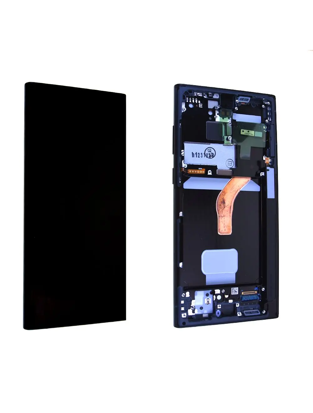 Écran Samsung Galaxy S22 Ultra (S908B) Graphite + Châssis Origine