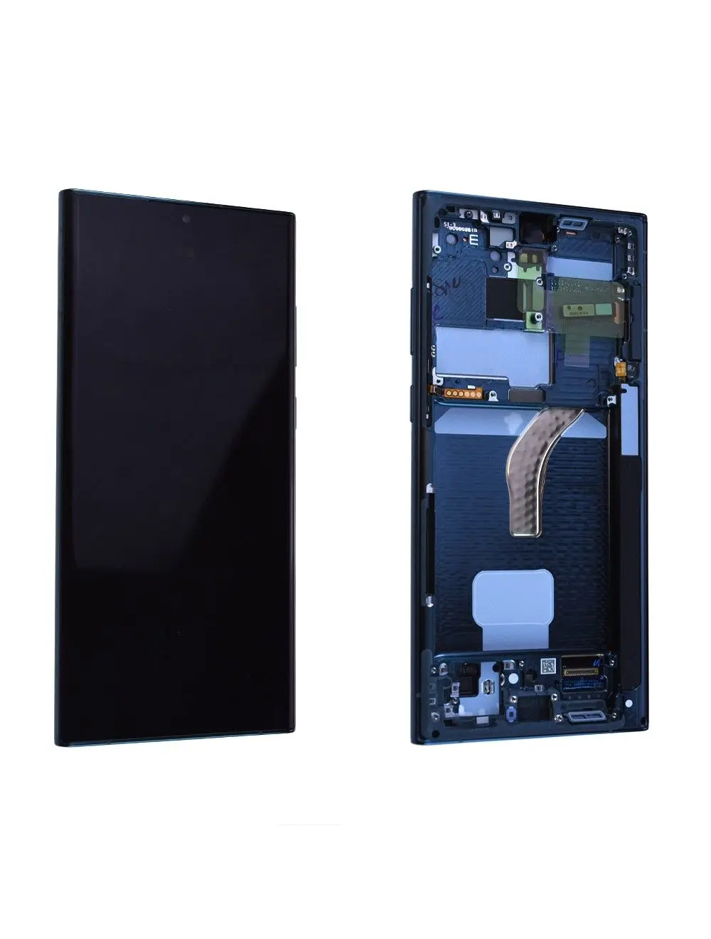 Écran Samsung Galaxy S22 Ultra (S908B) Vert + Châssis Origine