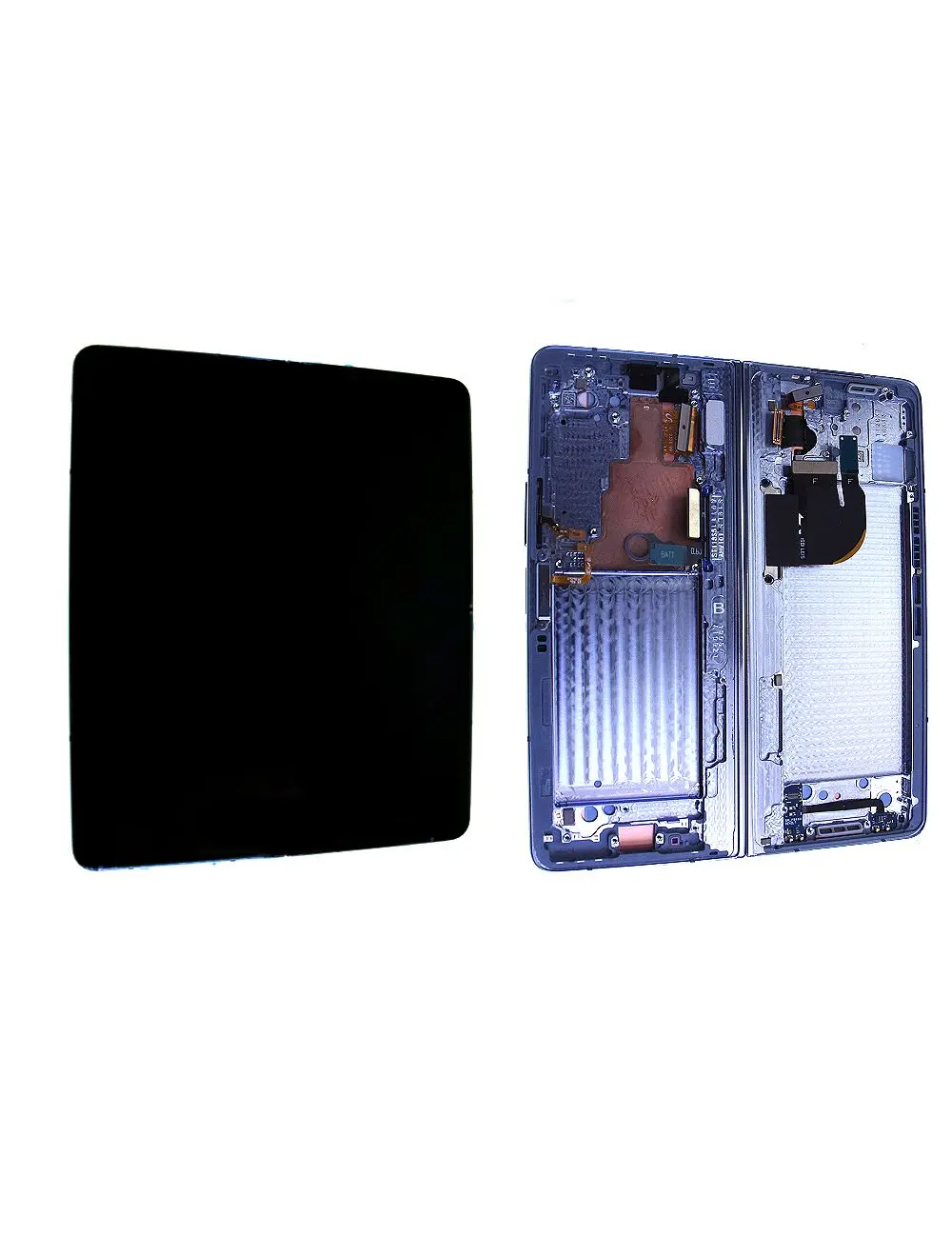 Écran Samsung Galaxy Z Fold5 5G (F946B) Bleu + Châssis Origine