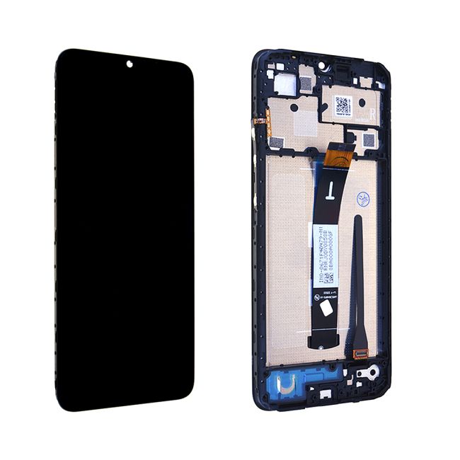 Écran Xiaomi Redmi 12C Noir + Châssis Reconditionné (PIEC)