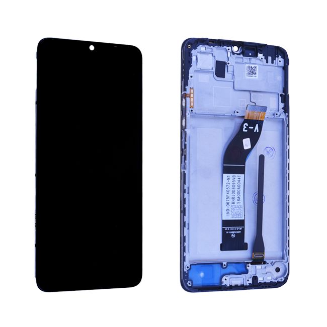 Écran Xiaomi Redmi 13C Noir + Châssis Reconditionné (PIEC)