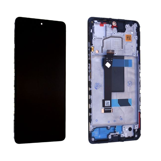 Écran Xiaomi Redmi Note 12 Pro 5G Noir + Châssis Reconditionné (PIEC)