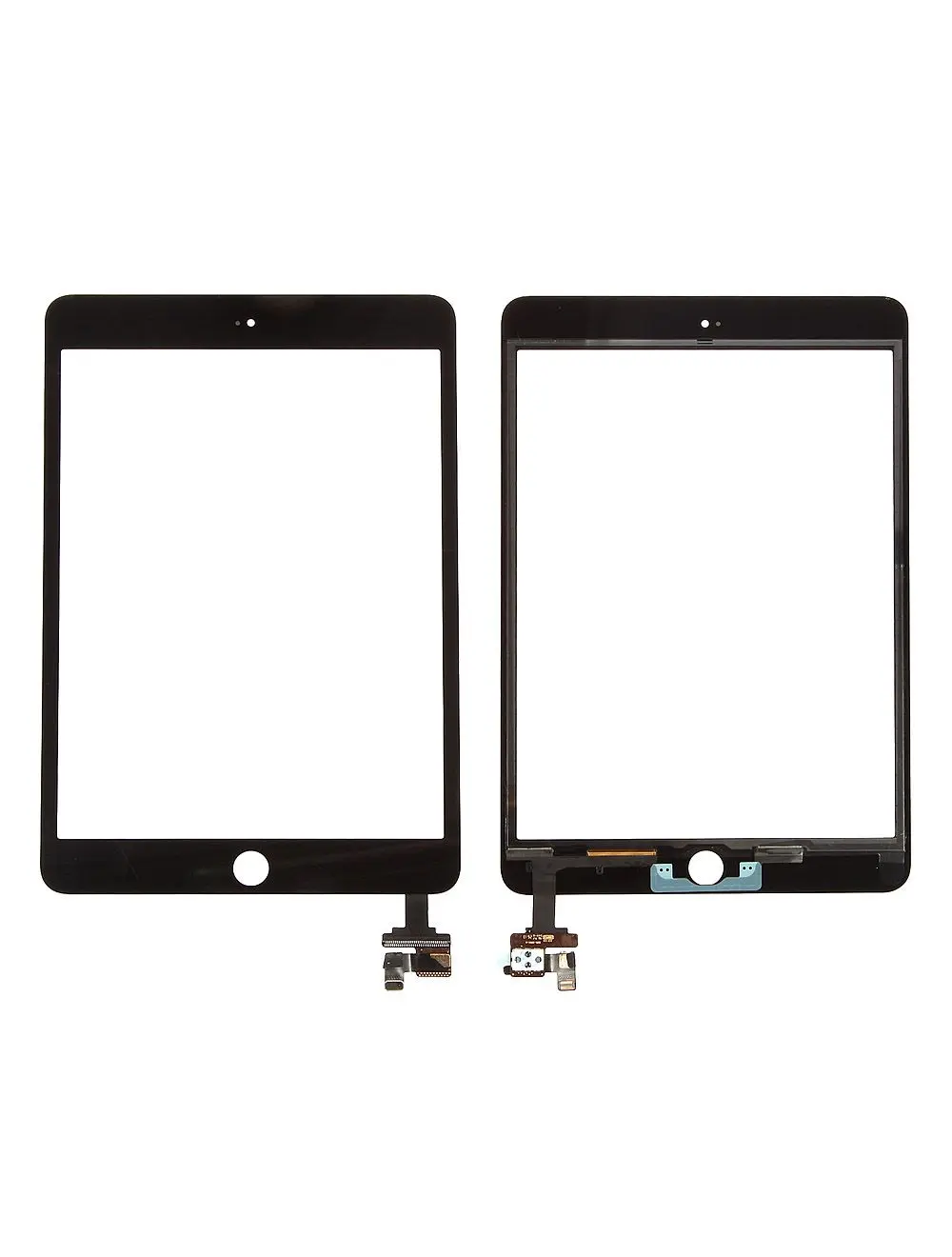 Vitre tactile assemblée iPad Mini 3 Noir