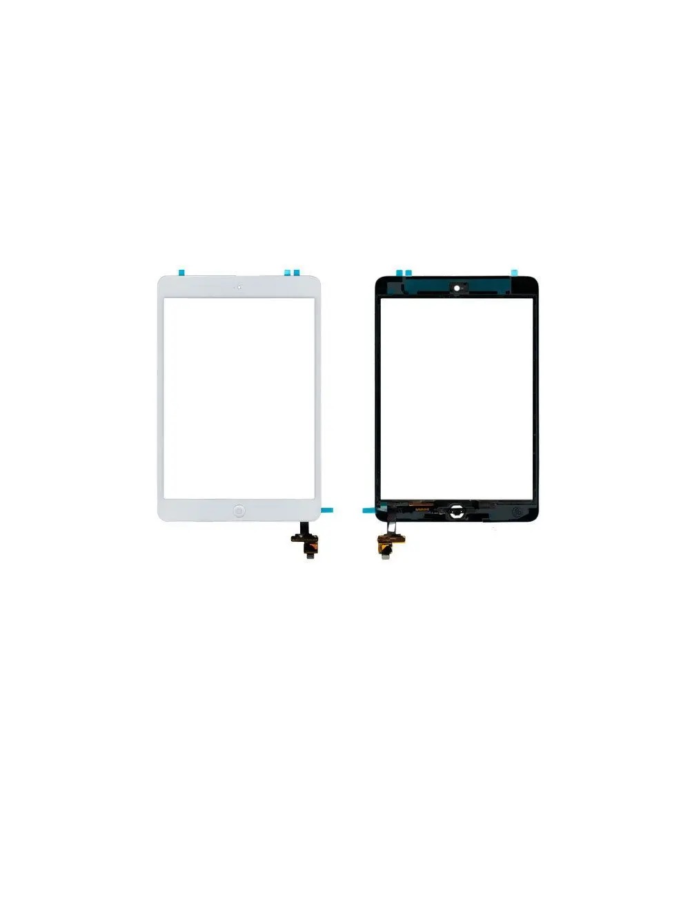 Vitre tactile iPad Mini 1 / Mini 2 Blanc