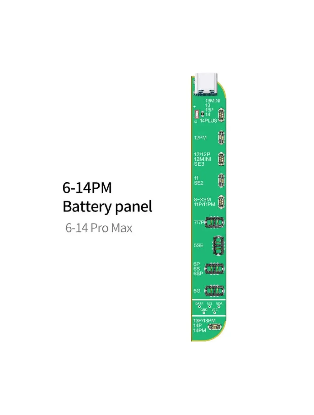 Plaque de reprogrammation Batterie Pour iPhone 6-14PM JCID V1SE (WIFI) / V1S Pro