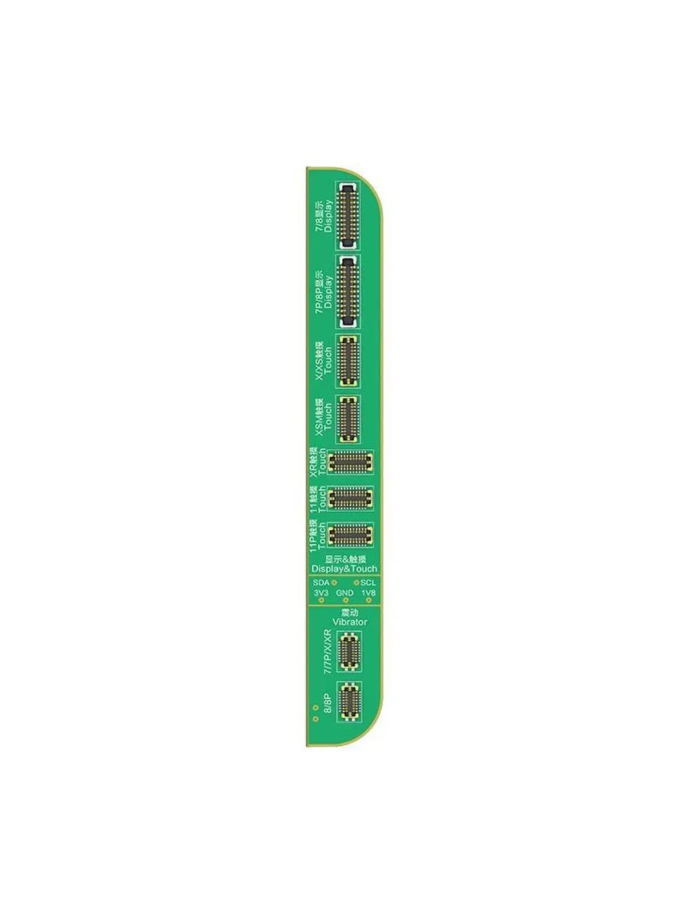 Plaque de Reprogrammation Écran (TrueTone) Générique et Origine iPhone série 7 / 8 / X / 11 - 11 Pro pour JCID V1SE (WIFI) / V1S Pro
