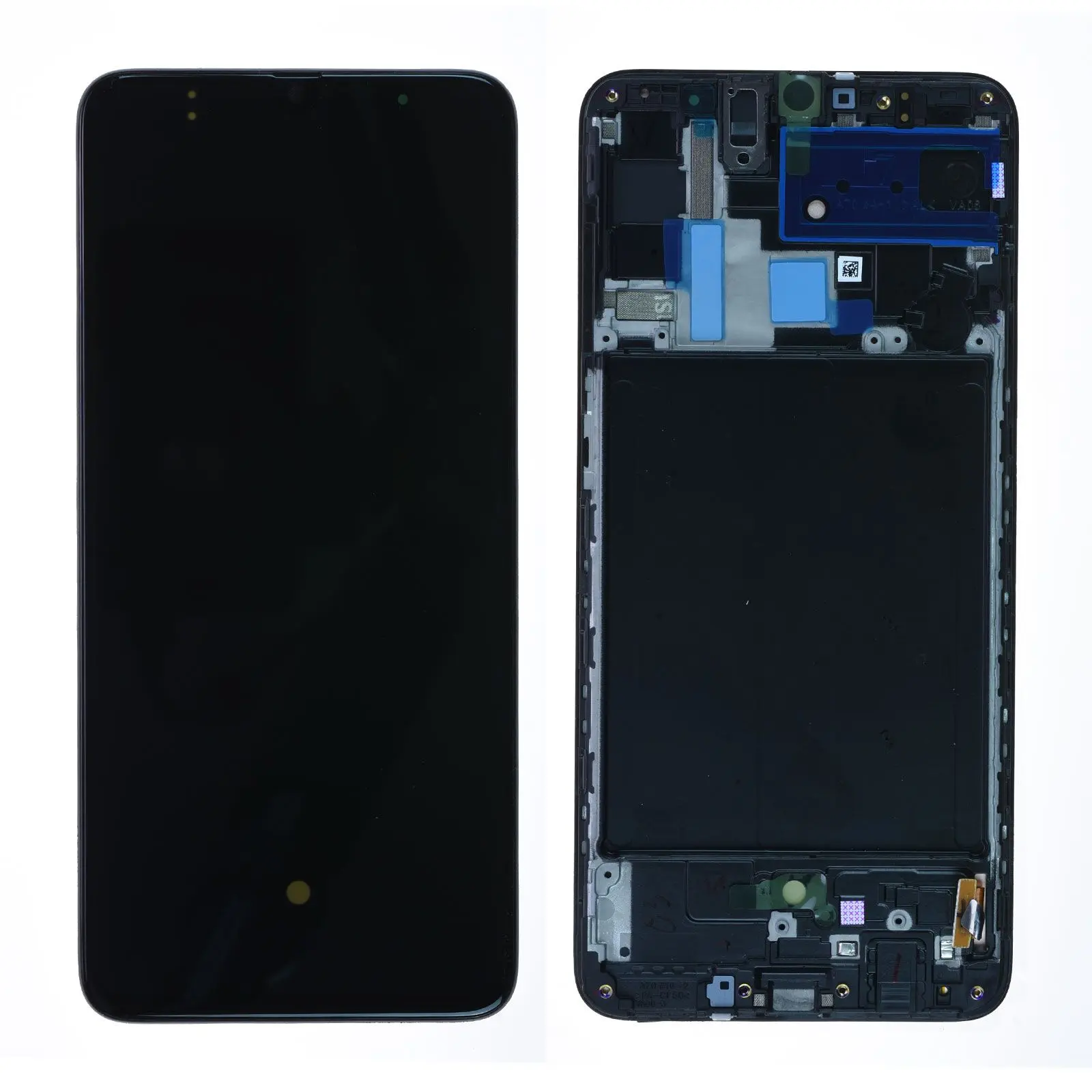 Écran Samsung Galaxy A70 (A705F) Noir + Châssis Origine