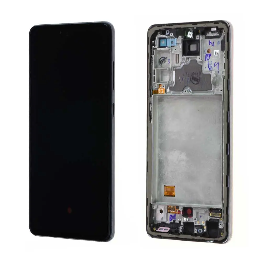 Écran Samsung Galaxy A72 4G (A725F) / A72 5G (A726B) Noir + Châssis Origine